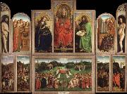 Jan Van Eyck Ghent Altarpiece painting
